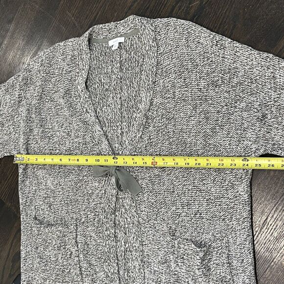 J Jill Pure Jill Cardigan Women’s Medium Green Two Toned Marled Knit Beachy - Picture 7 of 9